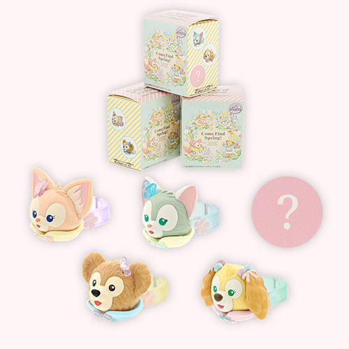 [Pre-Order] Duffy & Friends Come Find Spring Collection Ring Blind Box (Single)  [预售] 东京迪士尼 达菲和他的朋友们 寻找春天系列 戒指盲盒 (单个）