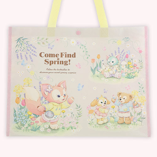 [Pre-Order] Duffy & Friends Come Find Spring Collection Shopping Bag [预售] 东京迪士尼 达菲和他的朋友们 寻找春天系列 购物袋