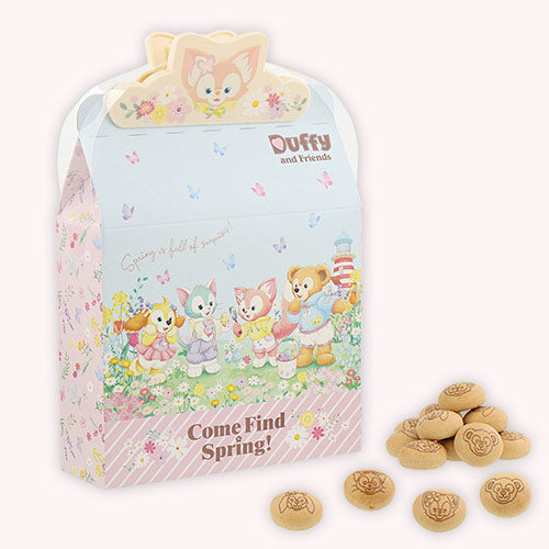 [Pre-Order] Duffy & Friends Come Find Spring Collection Cream Filled Biscuit [预售] 东京迪士尼 达菲和他的朋友们 寻找春天系列奶油夹心饼干