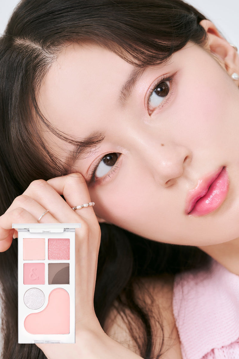 Rom&nd Bare Layer Palette (02 Strawberry Mood) 韩国Rom&nd 水月综合眼影盘 (02 羞粉草莓) 14g