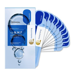 MEDIHEAL The N.M.F Intensive Ampoule Mask (Sheet/Box) 美迪惠尔 N.M.F补水保湿针剂精研水库面膜 (单片/盒)
