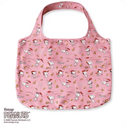 SNOOPY × Sugar Butter Tree Collaboration Foldable Eco Bag – Pink (Japan Limited Edition) 日本 SNOOPY × 糖黄油树 联名折叠环保袋 – 粉色