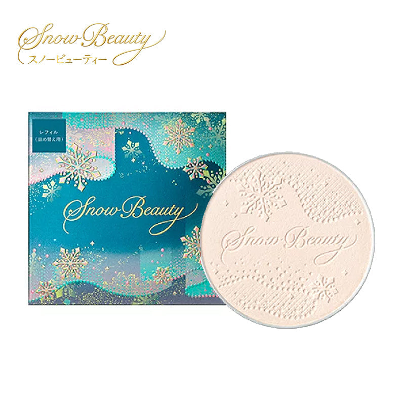 Shiseido Snow Beauty Brightening Skincare Powder A 2024 Limited Edition 日本资生堂心机 Snow Beauty 2024限定焕白晚安蜜粉饼套装