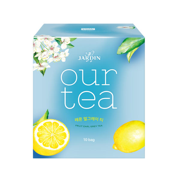 JARDIN Our Tea Fruit Earl Grey Tea 10bags/box 韩国JARDIN Our Tea 水果茶包 柠檬伯爵红茶 10包/盒