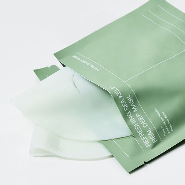 BIODANCE Refreshing Sea Kelp Real Deep Mask 4 Pcs/Box 韩国BIODANCE 海藻镇静舒缓深层面膜 4片/盒