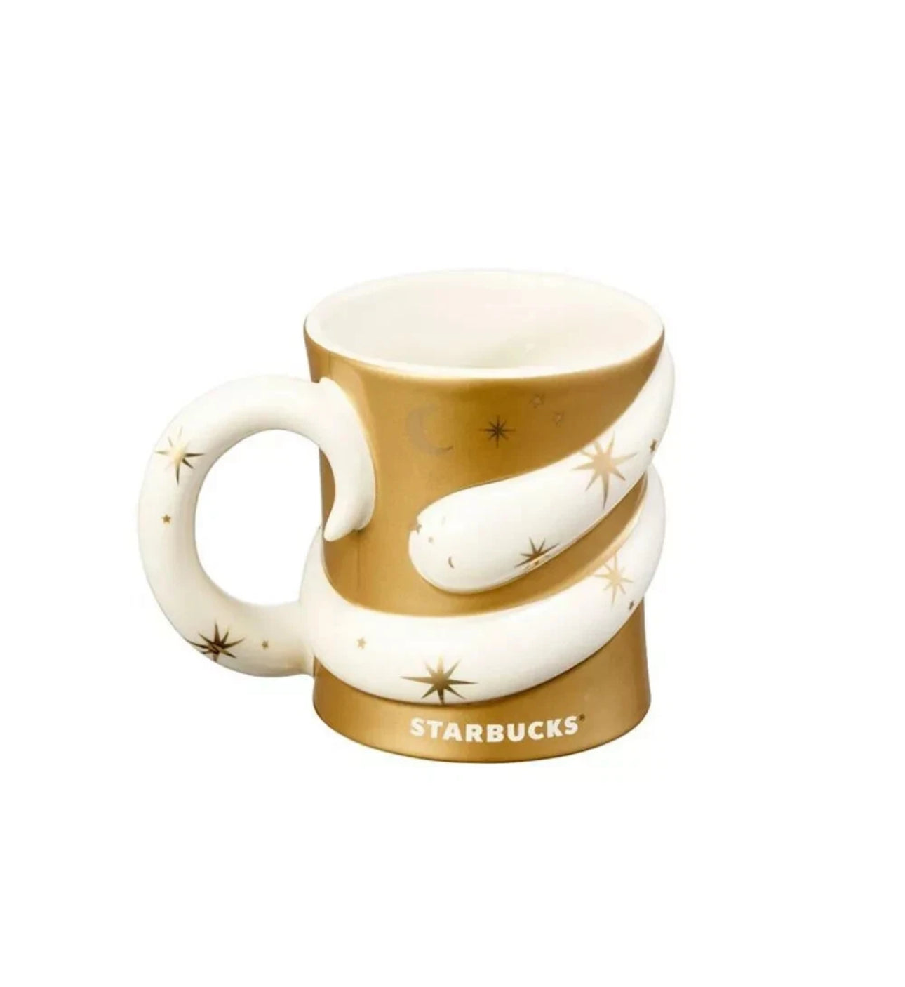 Starbucks Korea 2025 Dreaming Snake Gold Mug 355ml/Lunar New Year Limited 星巴克韩国 2025 新春限定｜梦幻金蛇马克杯 355ml