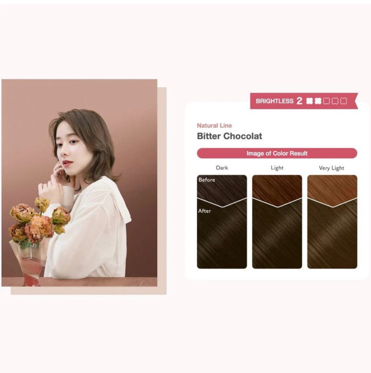 hoyu Beautylabo Whip Hair Color – Bitter Chocolate 日本 hoyu Beautylabo 泡泡染发剂 – 苦甜巧克力棕
