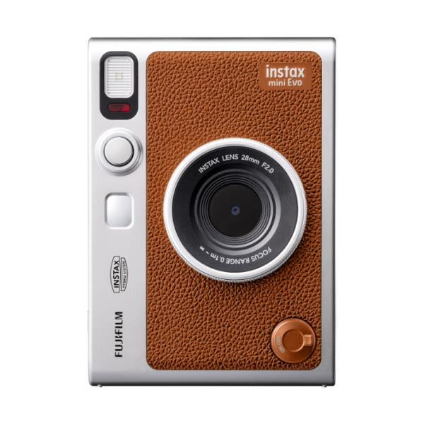 Fujifilm Instax Mini Evo Hybrid Instant Camera – Brown 富士 Fujifilm Instax Mini Evo 混合式拍立得相机 – 棕色