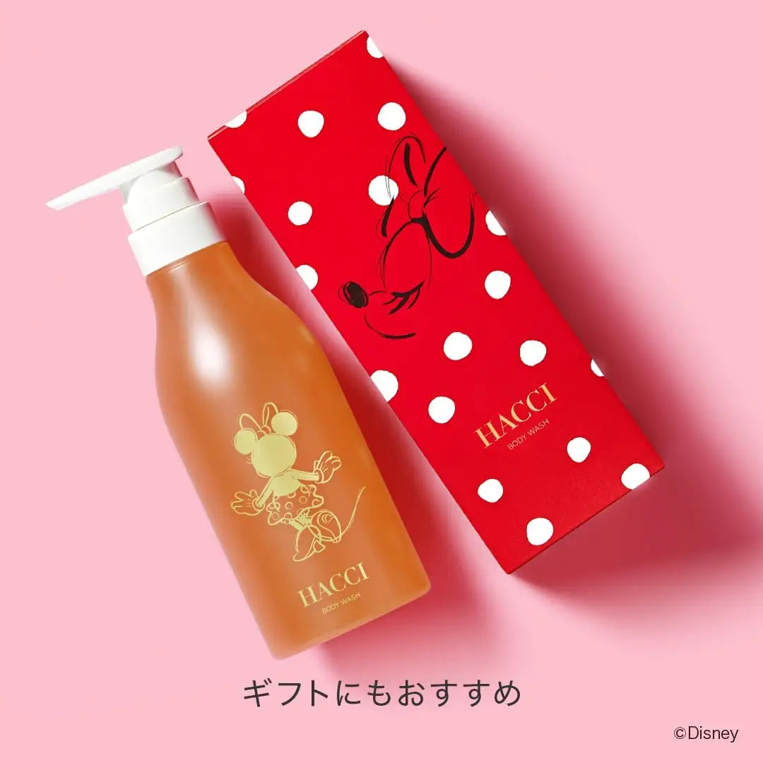 HACCI × Disney Minnie Limited Edition Body Wash 日本HACCI × Disney 米妮限定版 蜂蜜保湿沐浴露
385mL