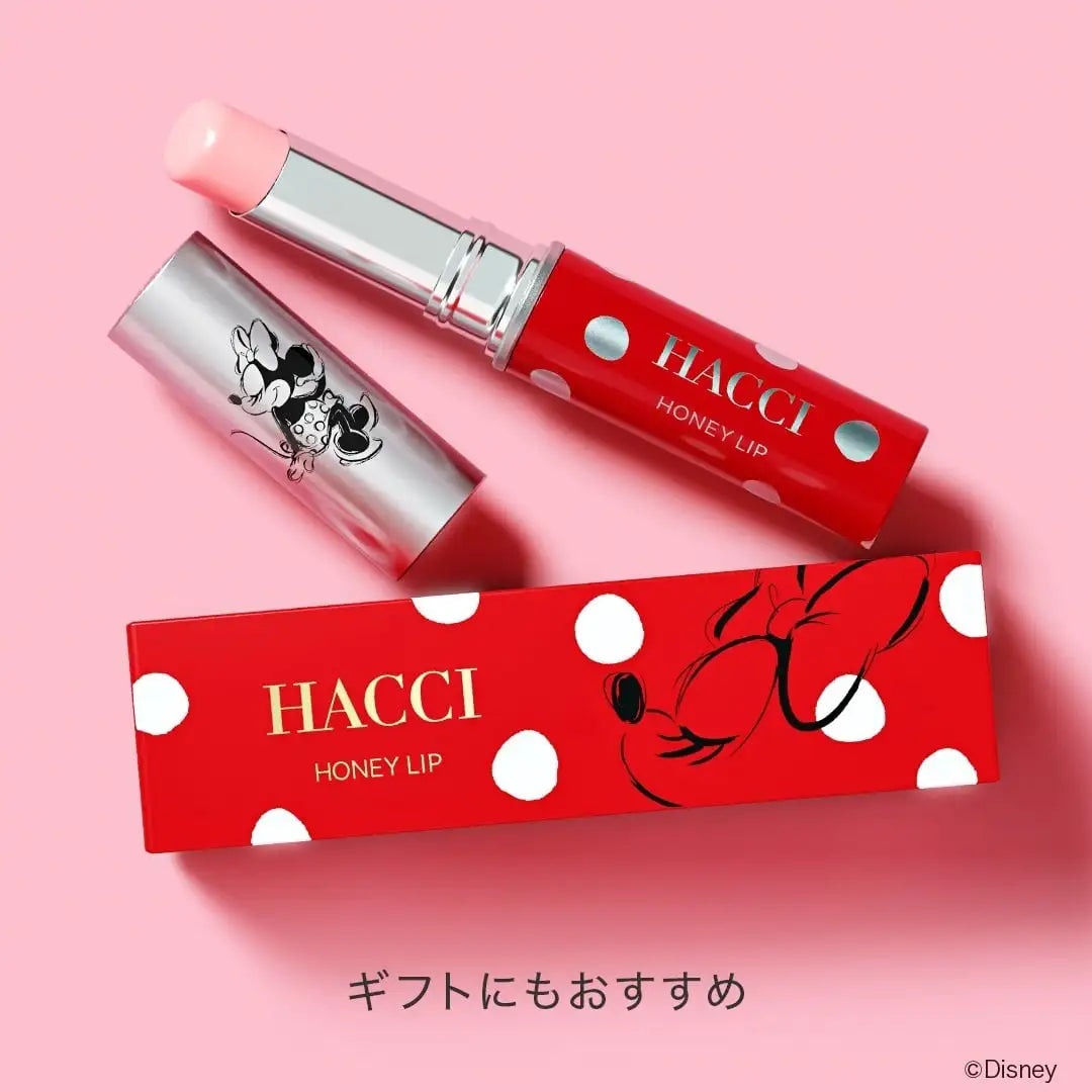 HACCI × Disney Minnie Limited Edition Honey Butter Lip Balm 日本 HACCI × Disney 米妮限定版 蜂蜜润唇膏 3g
