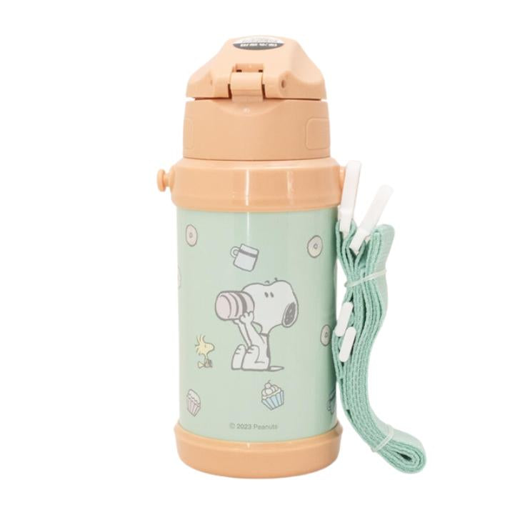 Snoopy One Push Direct Drink Water Bottle 日本史努比 一键开盖水瓶 600mL