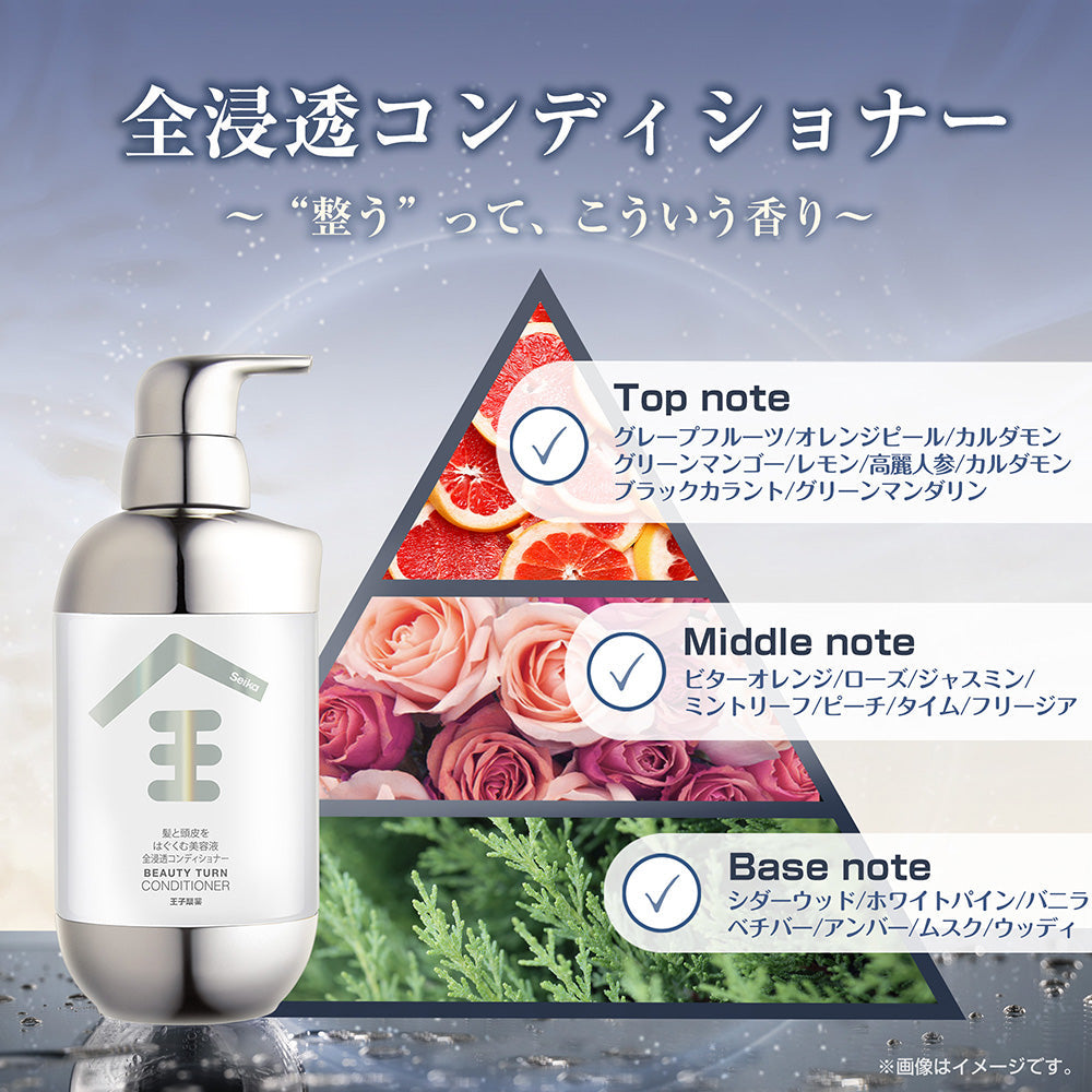 SEIKA ZEN Beauty Turn Conditioner 日本菁华全 头皮护理养发护发素 400mL
