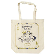 Sanrio Cinnamoroll x Dolly Mix Glitter Tote Bag Beige 日本 三丽鸥玉桂狗 × Dolly Mix 联名帆布托特包 米色