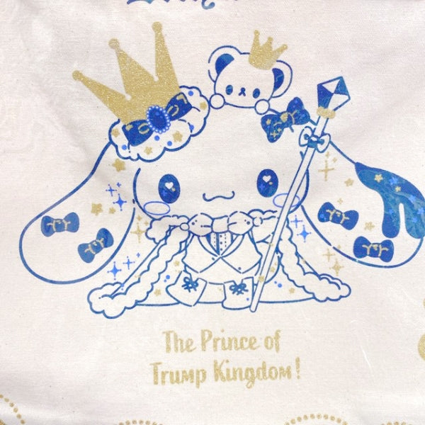 Sanrio Cinnamoroll x Dolly Mix Glitter Tote Bag Beige 日本 三丽鸥玉桂狗 × Dolly Mix 联名帆布托特包 米色