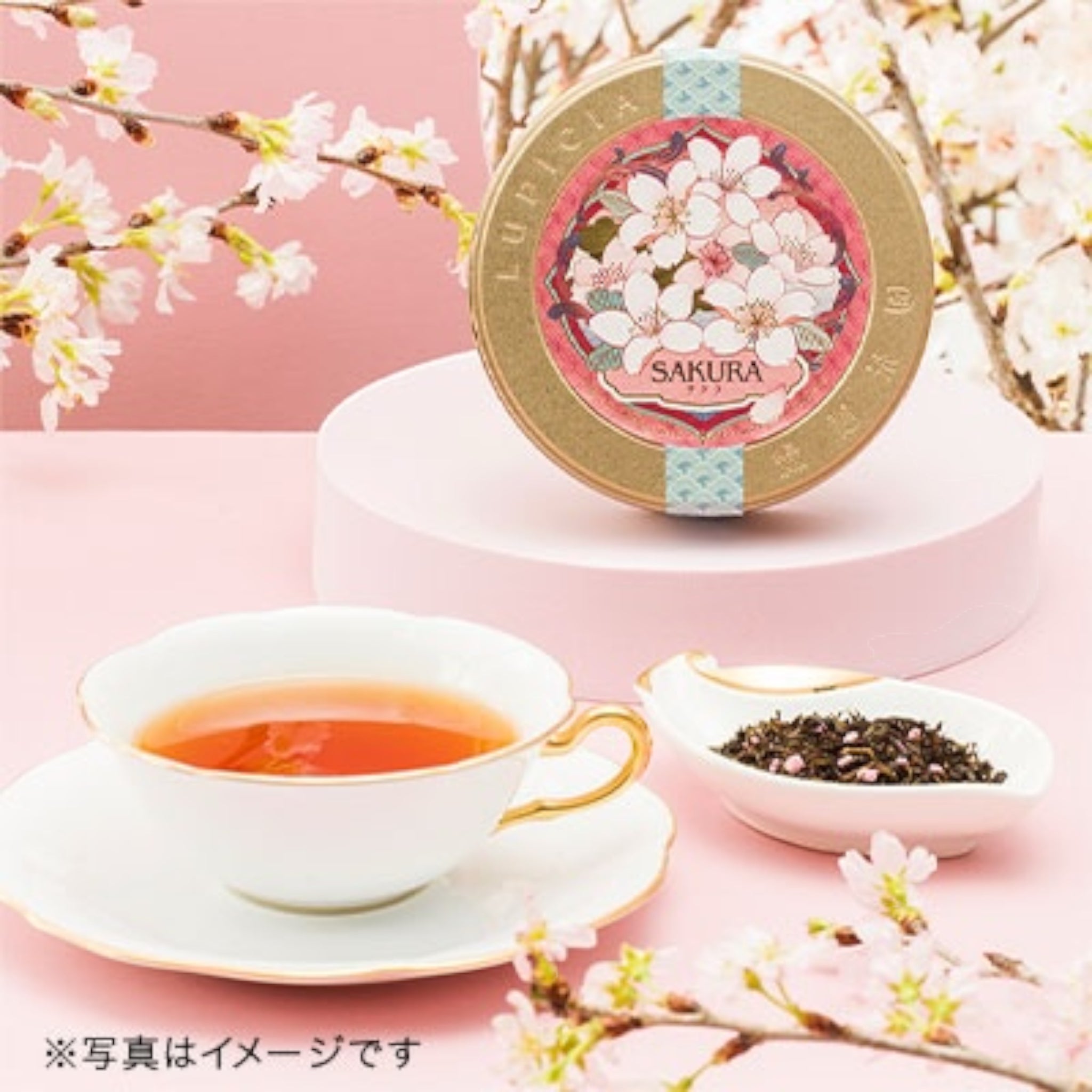 LUPICIA Sakura Black Tea Floral Fragrance Blend 50g 日本碧茶园 LUPICIA 樱花红茶