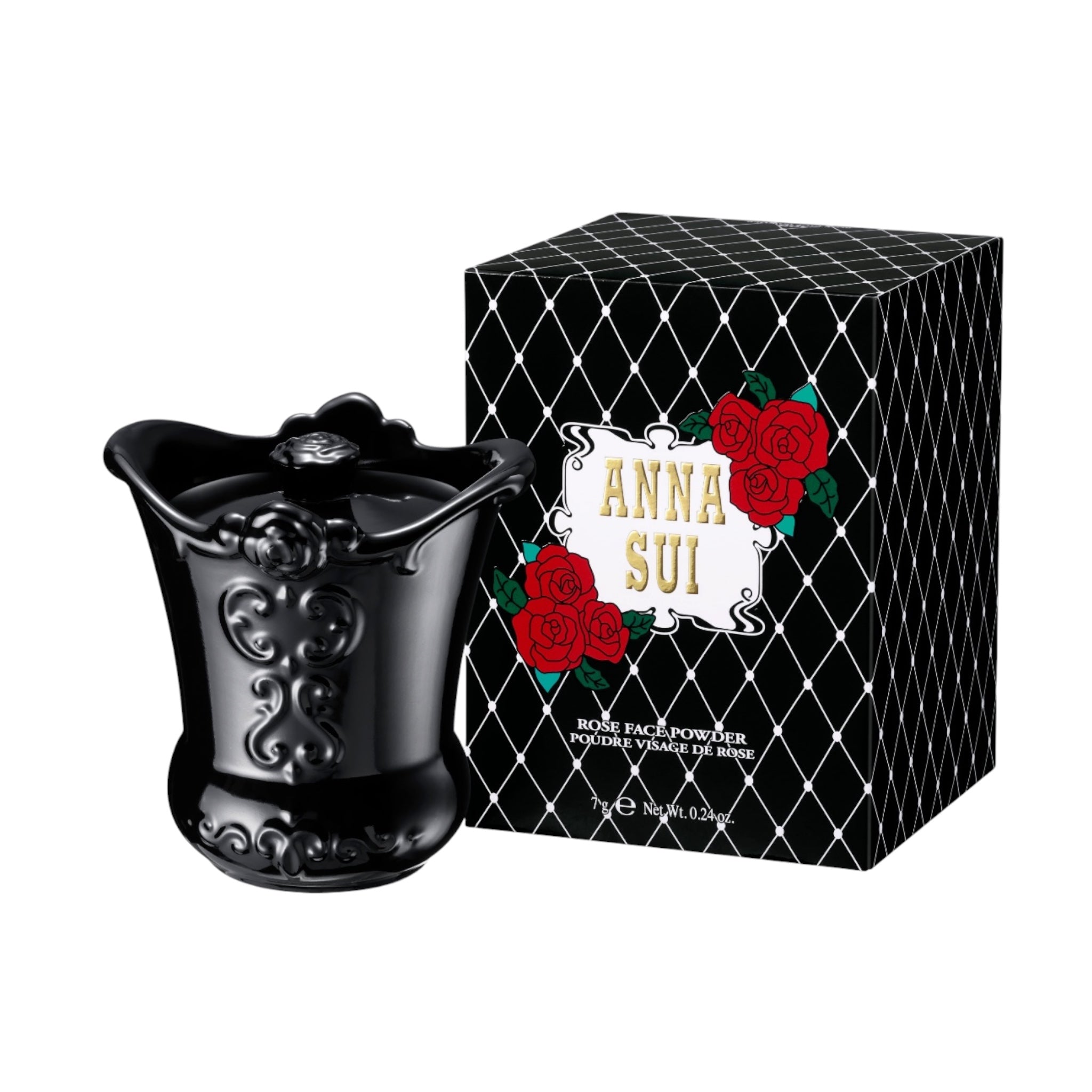 Anna Sui Rose Face Powder 300 Pink 安娜苏 玫瑰花瓣蜜粉 300 纯粉色 7g