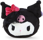 Sanrio Japan Kuromi & Baku Boa Pouch Face Shape Delusion Lady Kuromi 三丽鸥日本 库洛米妄想大小姐系列双面零钱包