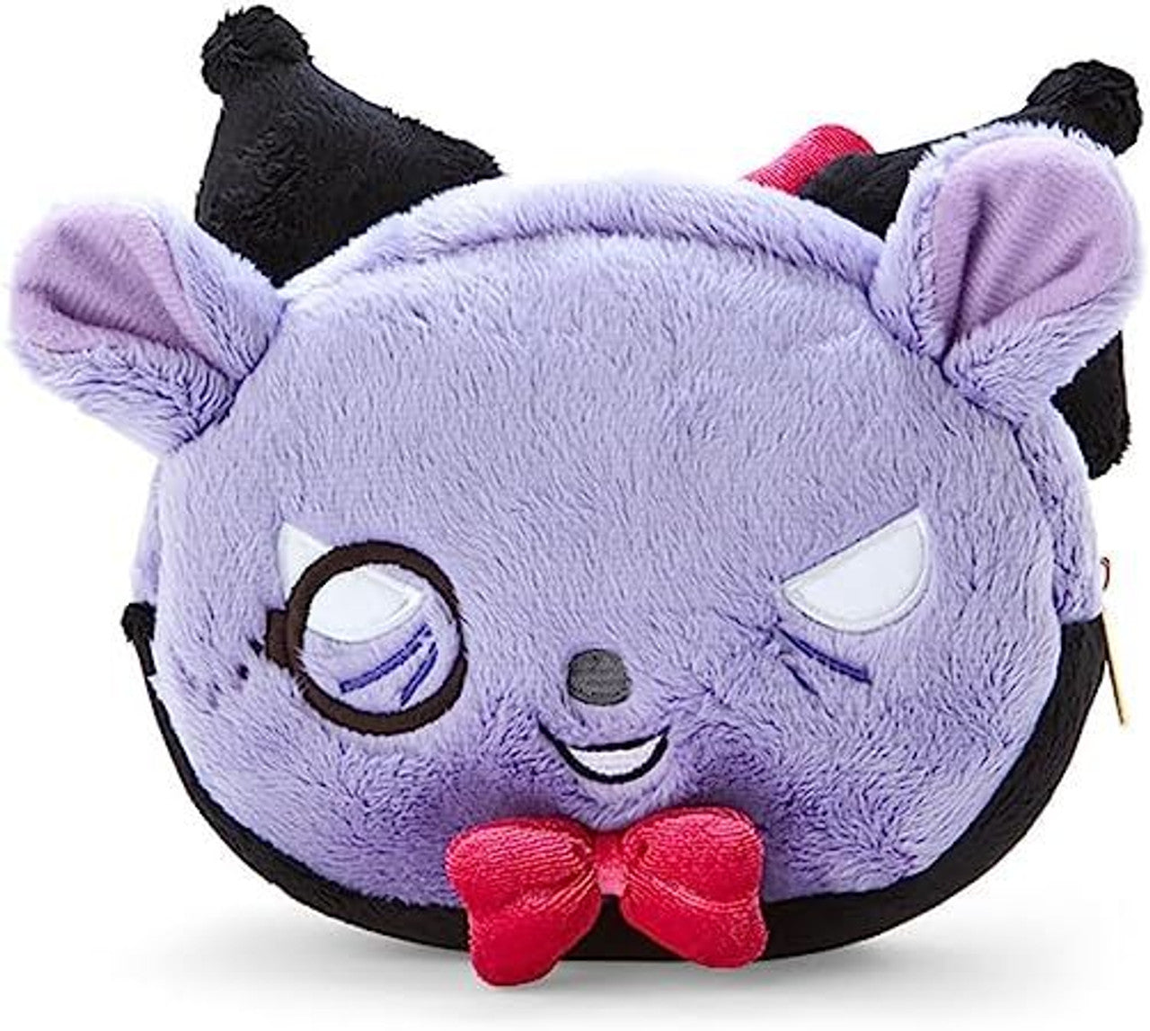 Sanrio Japan Kuromi & Baku Boa Pouch Face Shape Delusion Lady Kuromi 三丽鸥日本 库洛米妄想大小姐系列双面零钱包