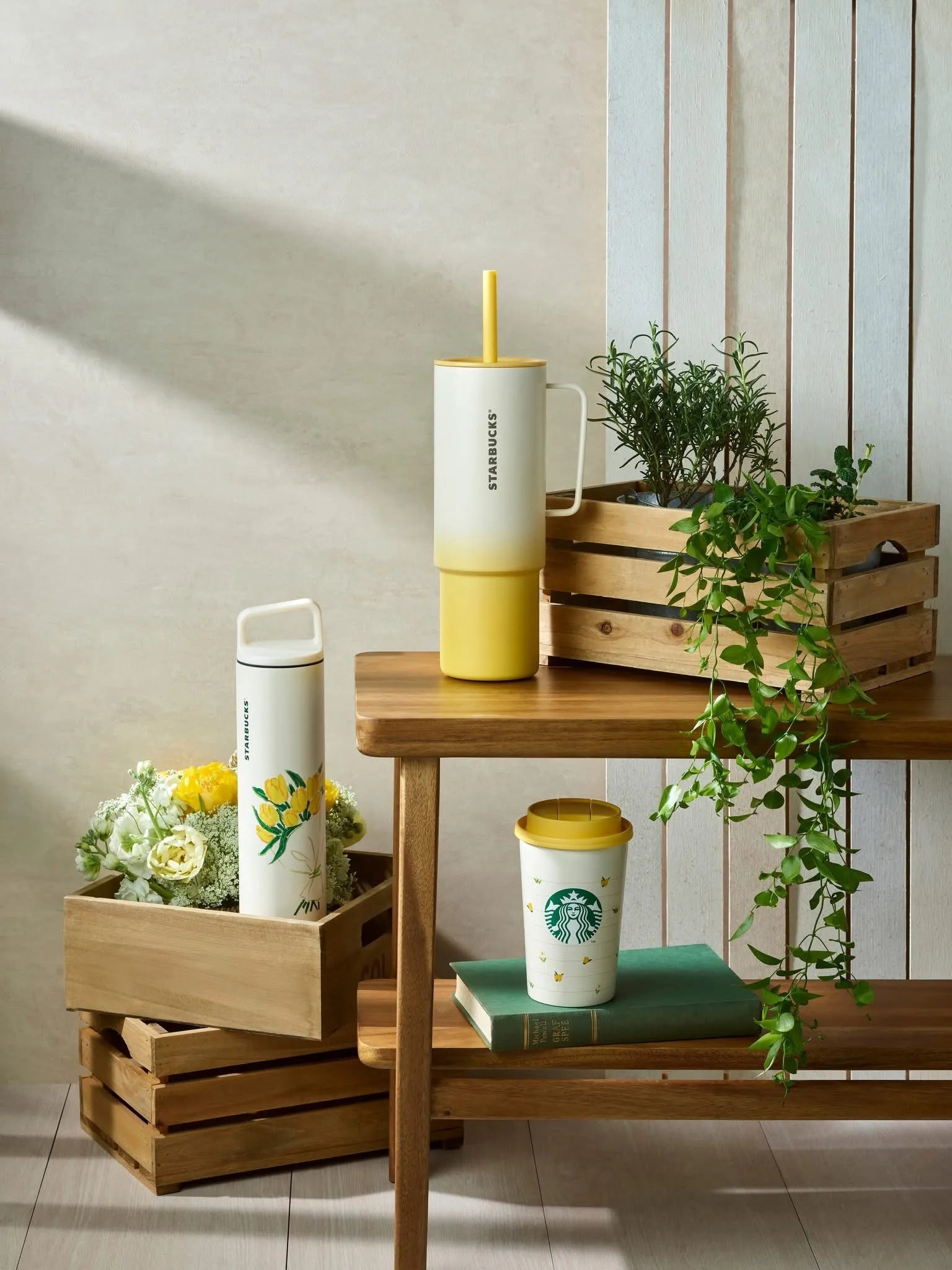 Starbucks Korea - SS Flower Market MiiR All Day Handle Cold Cup 932ml  星巴克韩国 2025 花市系列 MiiR 手把冷杯 932 ml