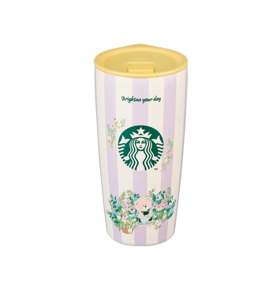 Starbucks Korea - SS Flower Market Mir Tahoma Tumbler 473ml 星巴克韩国 SS花市系列 Mir Tahoma 保温杯 473ml