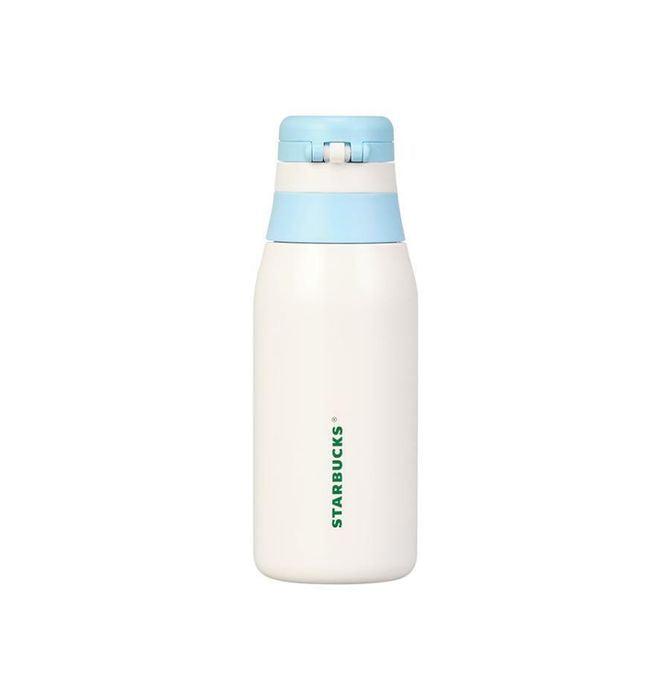 Starbucks Korea SS Play Blue Lira Sticker Tumbler 355ml 2025 NEW DAY Limited 星巴克韩国 2025 春夏限定款 Play Blue Lira 贴纸随行杯 355ml (NEW DAY 限定)