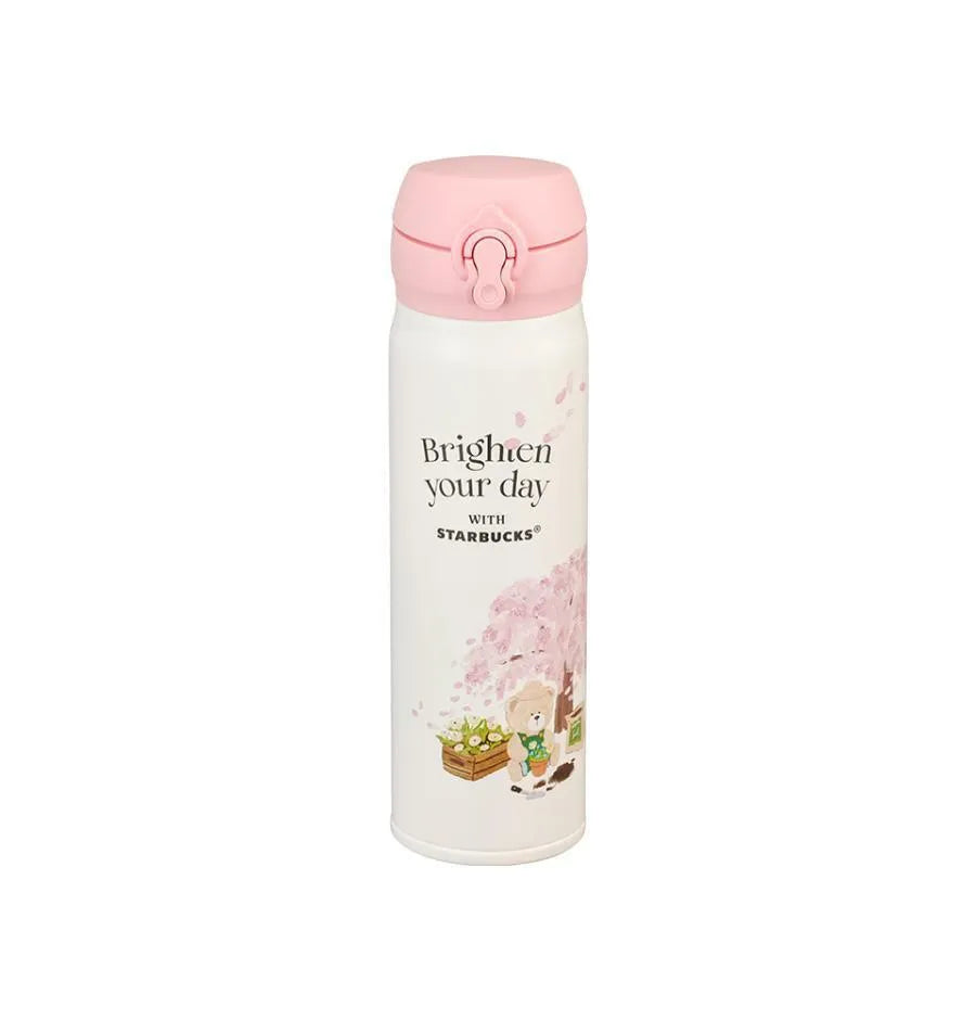 Starbucks Korea 2025 Flower Market Spring Collection JNL Thermos 500ml 星巴克韩国 2025 花市系列 JNL 保温瓶 500ml
