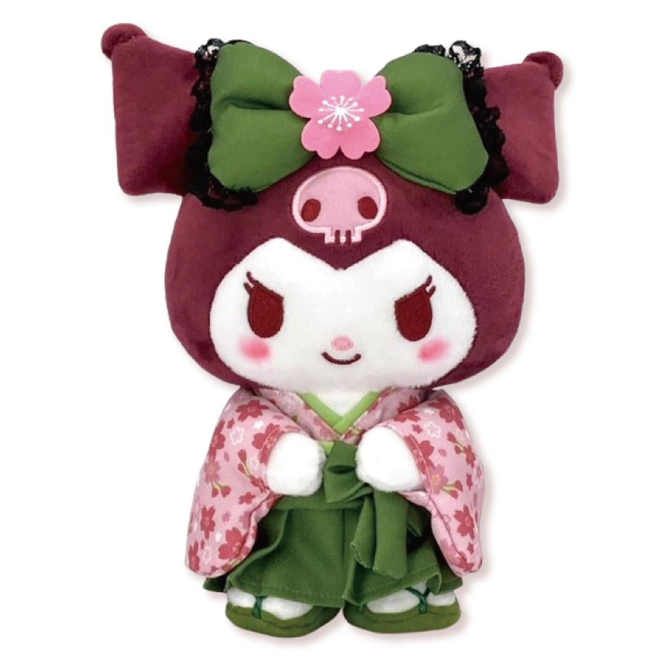 Sanrio Japan  “Matcha Kimono” Kuromi Mascot 三丽鸥日本 库洛米 Kuromi 抹茶和服系列 挂件