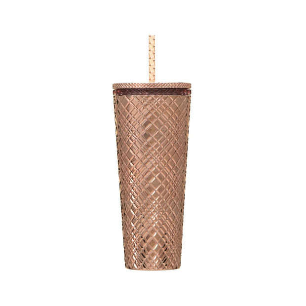 Starbucks Japan Logo Cold Cup Tumbler Gold 710ml 星巴克日本 金色冷饮杯