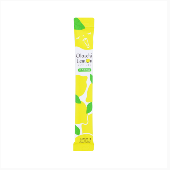 Okuchi Mouth Wash (Lemon) 5pcks/bag 日本OKUCHI 清新蜂胶漱口水随身包 (柠檬) 5枚/包