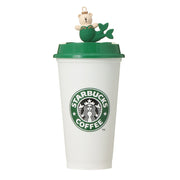 Starbucks Japan 30th Anniversary Reusable Cup Set 473ml with Bearista Siren Drink Hole Cap 日本星巴克 30周年限定随行杯 附 Bearista 杯口塞