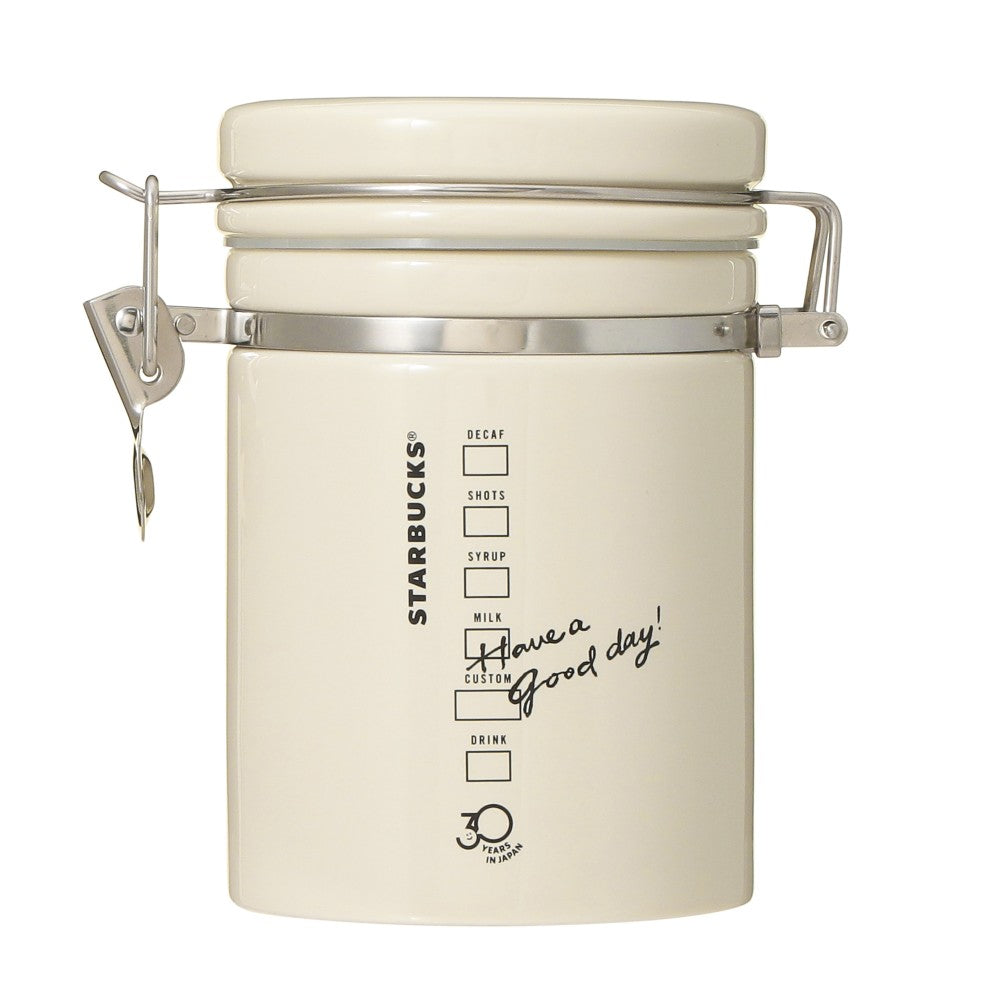 Starbucks Japan 30th Anniversary Canister 日本星巴克30周年限定陶瓷密封罐