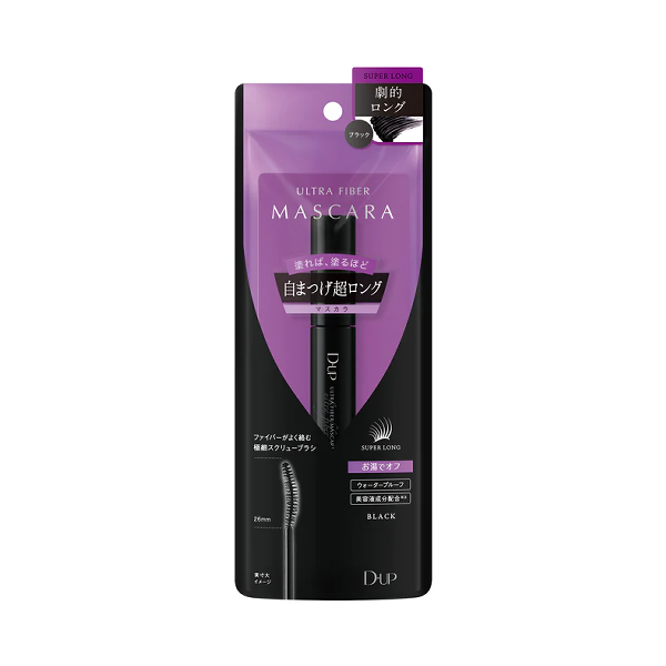 D-UP Ultra Fiber Mascara Super Long Black 日本 D-UP Ultra Fiber 超长纤维睫毛膏 黑色