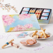 YOKU MOKU Sakura Assorted Cookie Gift Tin 36 pcs 日本 YOKU MOKU 樱花限定综合饼干礼盒 36枚入