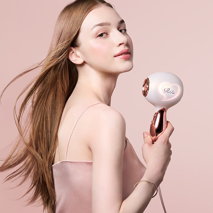 ReFa HEART DRYER Aira Coral 日本 ReFa HEART DRYER Aira 爱心吹风机 珊瑚粉