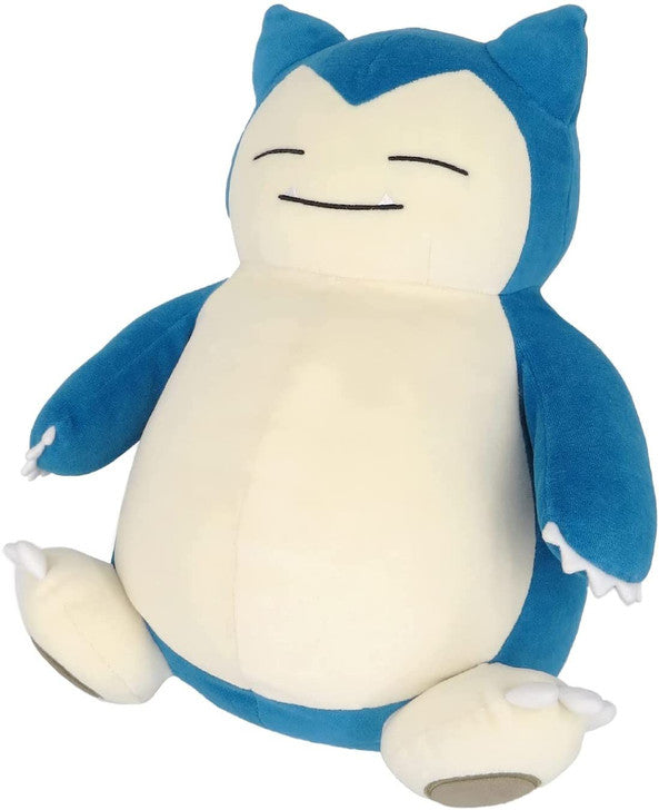 San-ei Pokemon Mochifuwa Cushion Plush Doll Snorlax 日本宝可梦 Pokémon Mochifuwa Cushion卡比兽抱枕玩偶