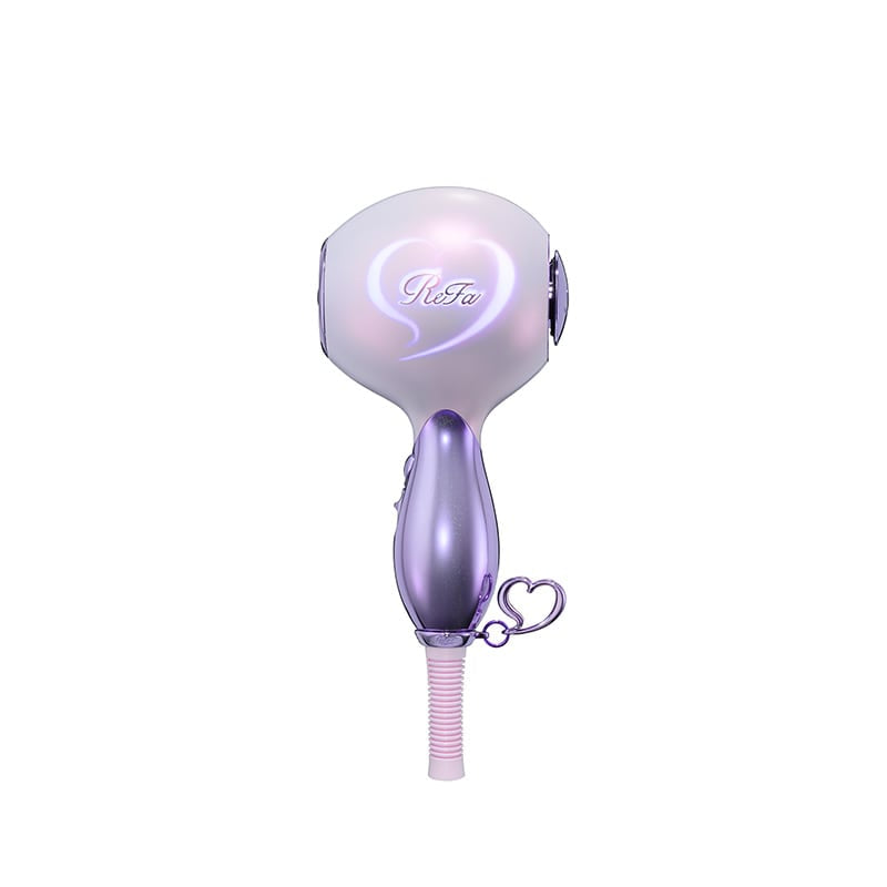 ReFa HEART DRYER Aira M Purple 日本 ReFa HEART DRYER Aira 爱心吹风机 紫色
