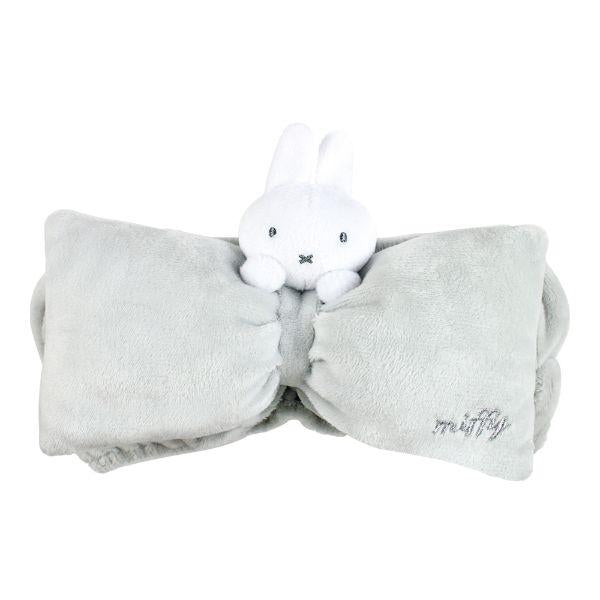 Miffy My Character Plush Hair Band Gray 日本 Miffy 米菲兔 毛绒洗脸发带 灰色