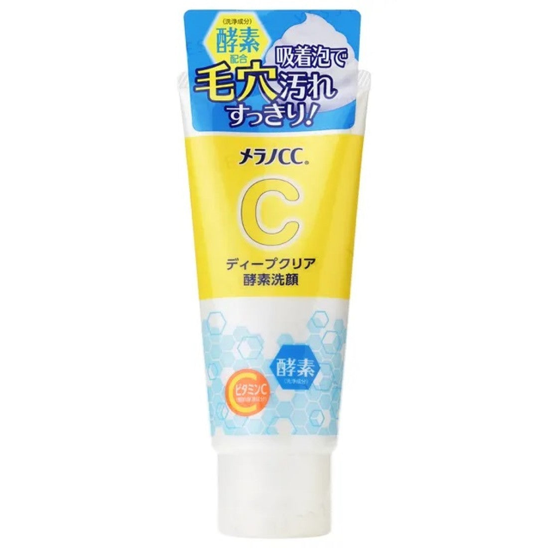 Rohto Mentholatum - Melano CC Vitamin C Deep Clear Enzyme Face Wash 130g 日本乐敦 Melano CC 酵素洁面乳