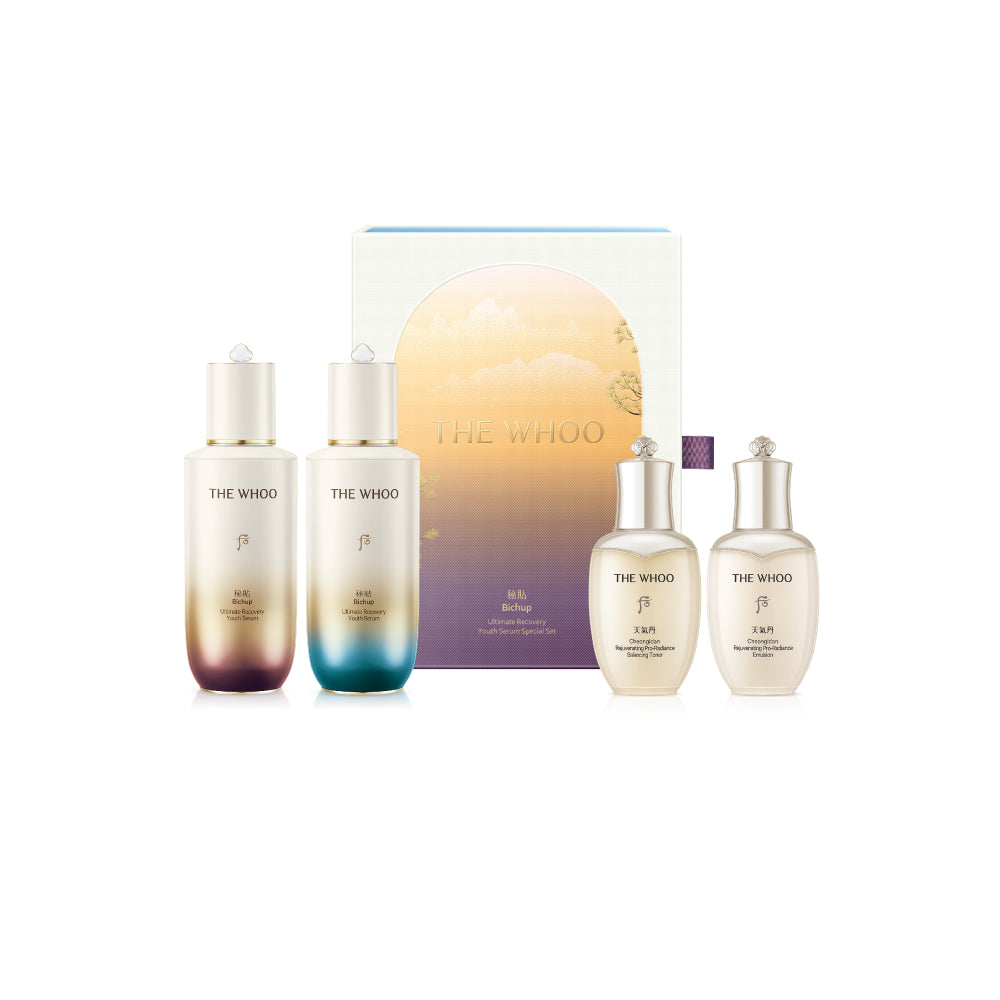 THE HISTORY OF WHOO Bichup Ultimate Recovery Youth Serum Upsize Anti-Aging Essence Set 韩国 后 Bichup 秘贴焕活修护精华加量礼盒(限量款)