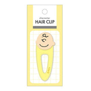 PEANUTS Charlie Brown Acrylic Hair Clip 日本史努比 查理公仔刘海小发夹