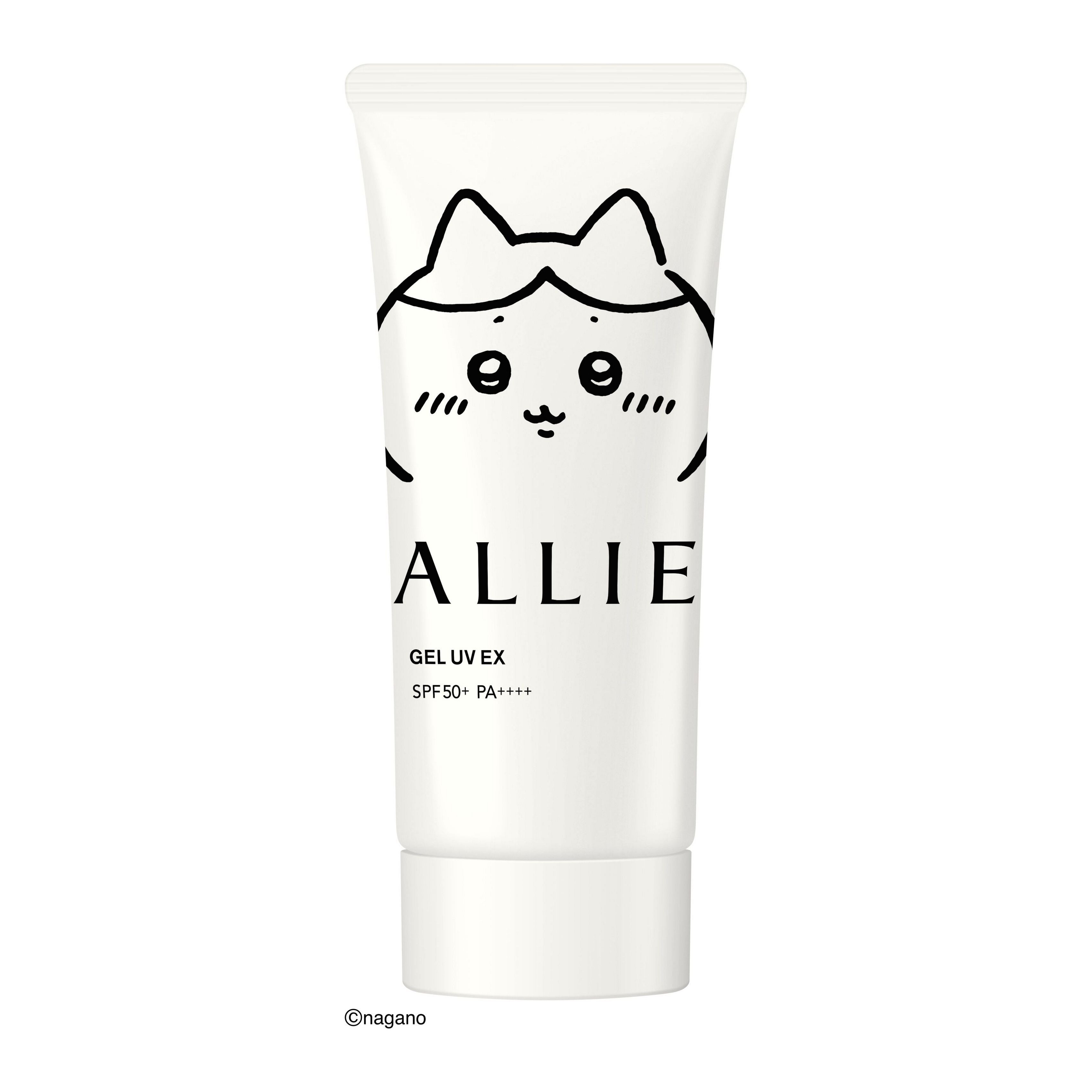 ALLIE Chrono Beauty Gel UV EX Chiikawa Limited SPF50+ PA++++ 90g 日本 Kanebo ALLIE 清爽防晒凝乳 UV EX 吉伊卡哇限定版