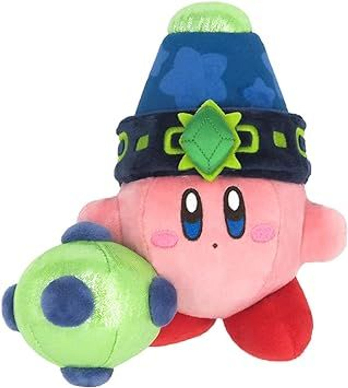 San-ei Kirby Discovery Chain Bomb Plush Small 日本星之卡比 奇幻之地 链弹 Kirby(S号)毛绒玩具