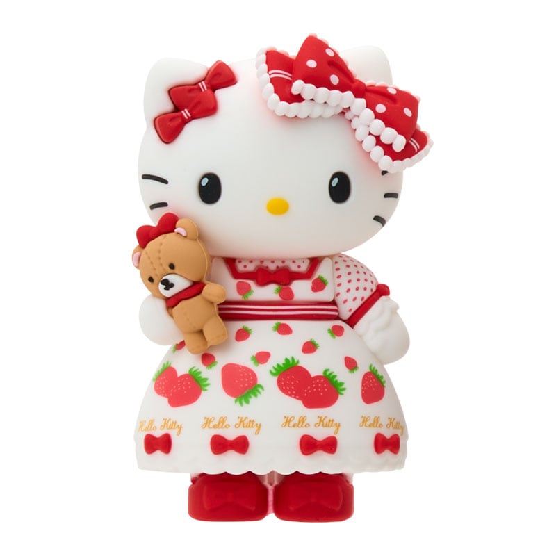 Sanrio Japan Hello Kitty Birthday Doll Mini Mascot Blind Box monochrome girly twin coordinate (Limited Edition) 日本三丽鸥 千鸟格kitty生日限定迷你盲盒