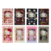 Sanrio Japan Hello Kitty Birthday Doll Mini Mascot Blind Box monochrome girly twin coordinate (Limited Edition) 日本三丽鸥 千鸟格kitty生日限定迷你盲盒