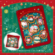 Sanrio Japan Christmas 2025 Cushion Blanket – Foldable into Pillow (Limited Edition) 日本三丽鸥 2025 圣诞节限定 靠垫毯