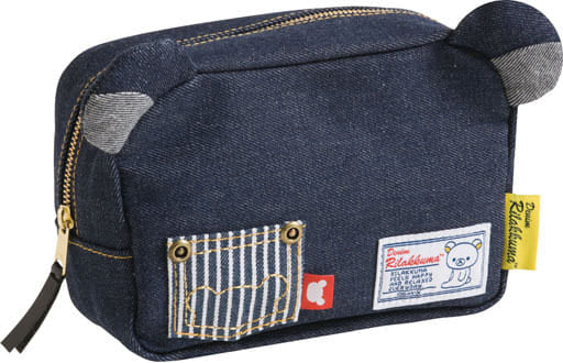 San-X Rilakkuma Denim Pouch (Kamakura Denim Edition)
San-X 拉拉熊 牛仔布收纳包 (镰仓牛仔布款）