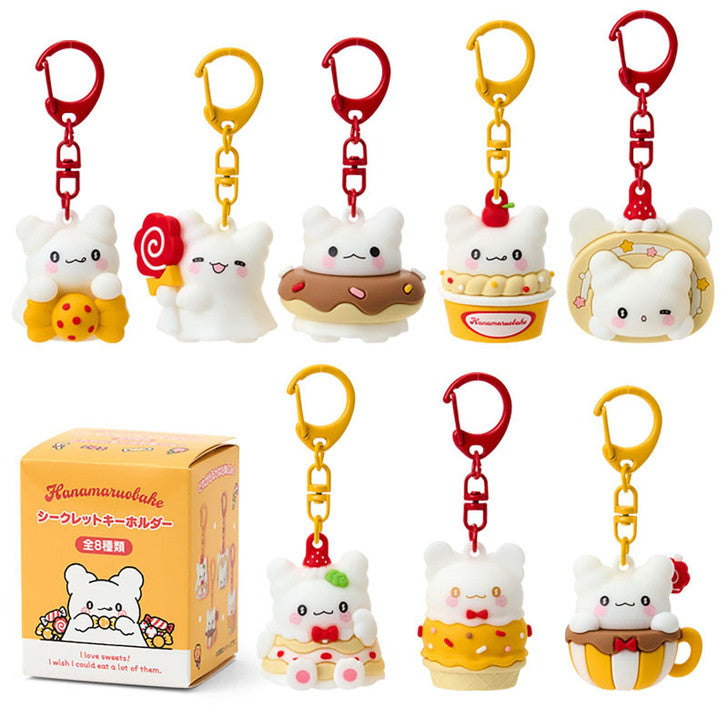 Sanrio Hanamaruobake “I Love Sweets” Secret Keychain Blind Box 日本三丽鸥花丸鬼钥匙扣盲盒