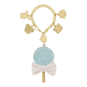 Tokyo Disney Resort Duffy & Friends Bag Charm – Candy Shape / White Wintertime Wonders 2023 Limited 东京迪士尼白色冬日主题2023限定系列