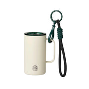 Starbucks Korea SS Signature Mini Tank Tumbler 133ml 韩国星巴克迷你钥匙扣杯吊饰 - 奶油绿