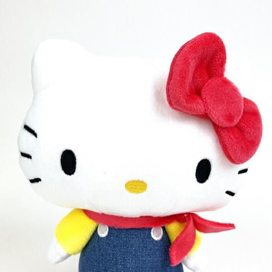 Sanrio Japan Hello Kitty Plush Mascot – Vintage Retro Series 日本三丽鸥Vintage Retro 复古系列的 Hello Kitty 毛绒公仔